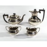 A silver tea service, makers mark JBC & S Ltd Birmingham 58oz
