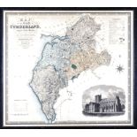 Map of the County of Cumberland from an actual survey made in the year 1821 and 1823 ,by C J