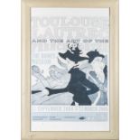 A framed print depicting Toulouse Lautrec 36cm x 56cm