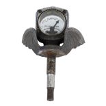 Car interest rare chromed vintage eagle winged Wilmot-Breeden Ltd Calor car meter temperature