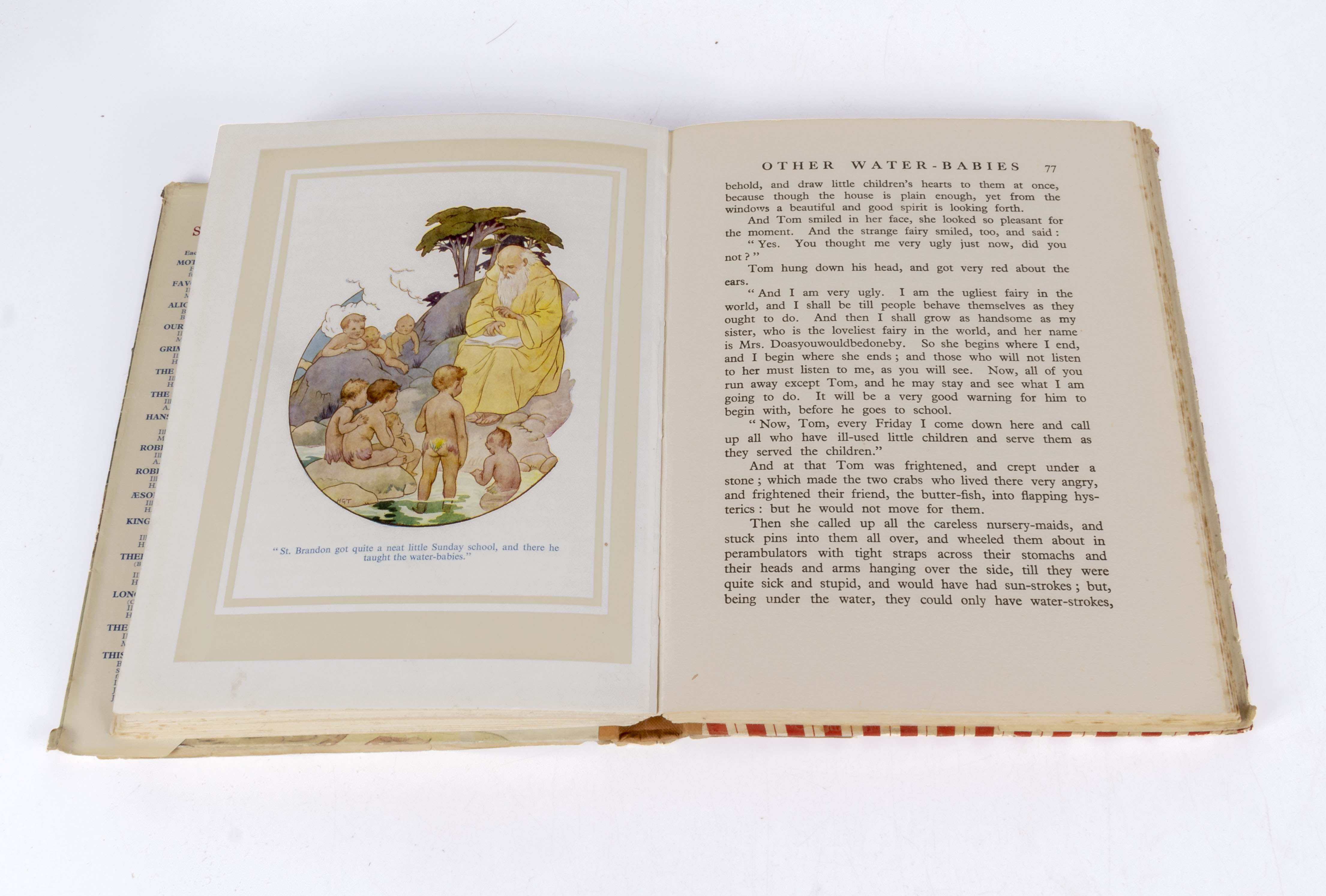 An edition of The Water Babies by Charles Kingsley, including 16 coloured plates by Harry G Theaker, - Image 6 of 6