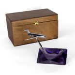 British Aircraft Corporation One-Eleven presentation piece in fitted wooden box