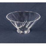 A Dartington crystal glass bowl with box