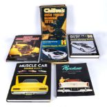 Six books relating to motor cars