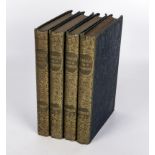 Four volumes Boswells life of Doctor Johnson