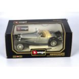 Burago diecast Mercedes Benz 500K Roadster (1936)