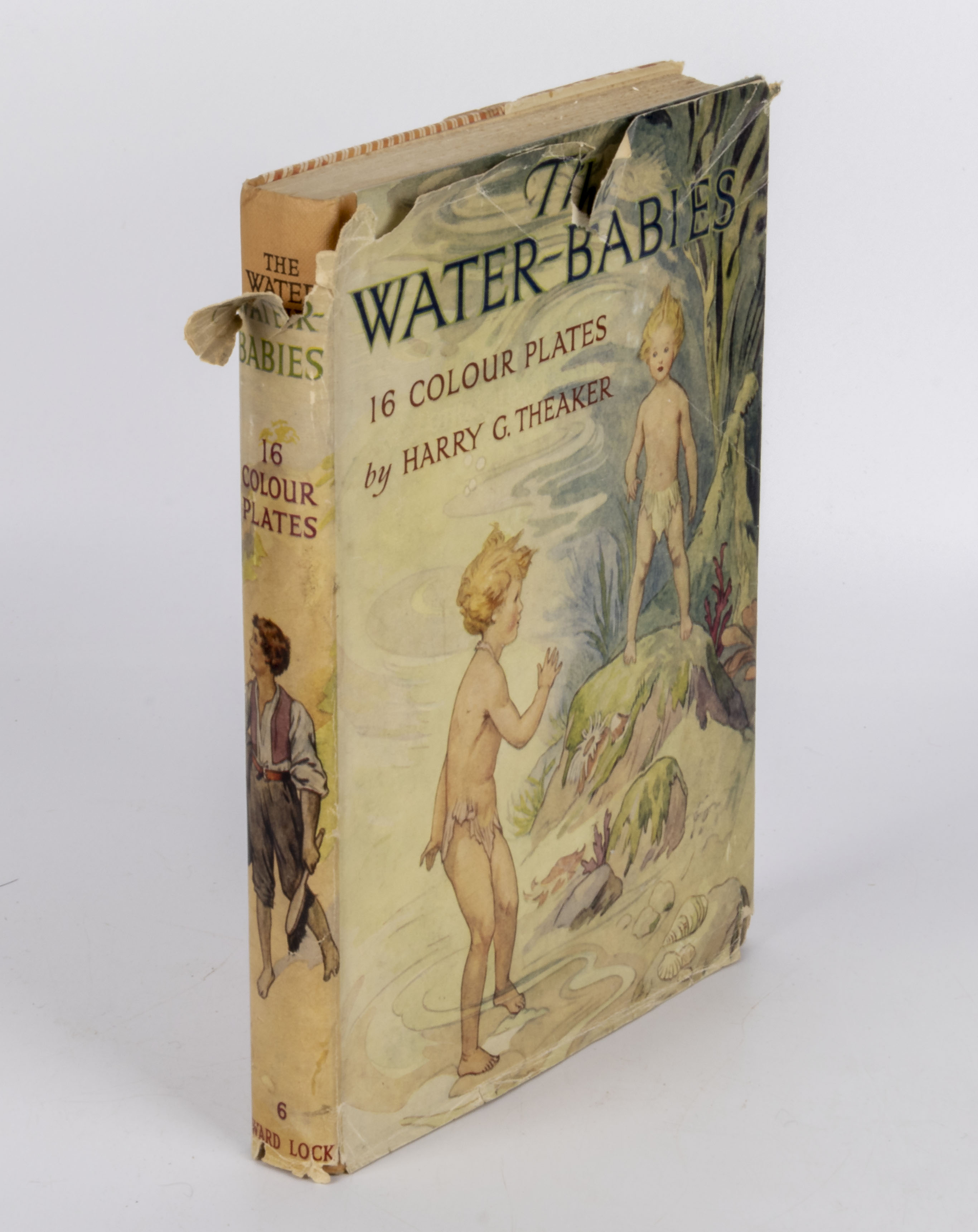 An edition of The Water Babies by Charles Kingsley, including 16 coloured plates by Harry G Theaker,