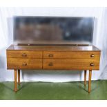 A retro Avalon teak dressing table