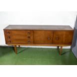 A retro GPlan style 1960's teak sideboard