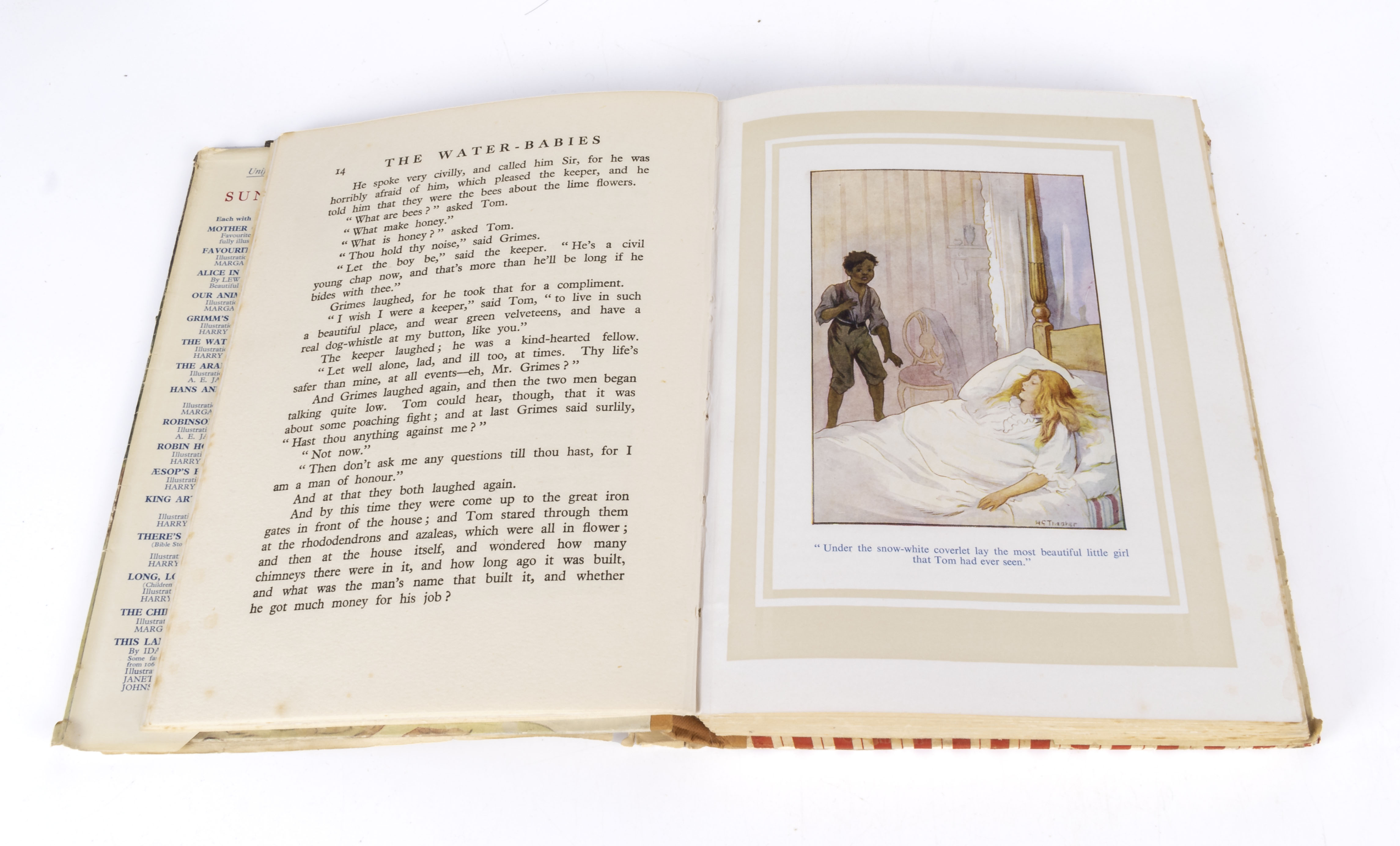 An edition of The Water Babies by Charles Kingsley, including 16 coloured plates by Harry G Theaker, - Image 5 of 6