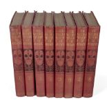 Eight volumes of Natural History of Animals by J R Ainsworth Davis, published 1903 by The Gresham