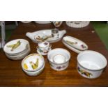 A selection of Royal Worcester 'Evesham' oven to table ware