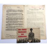 WW2 1944 Official Report On German Aircraft Crash Herringfleet East Suffolk.The single typed sheet