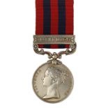 2nd Bn Somerset Light Infantry India General Service Medal, Clasp “Burma 1885-87”Awarded to “698 PTE
