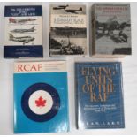 Small Selection of Royal Airforce Booksconsisting Flying Units Of The RAF by A Lake ... RCAF