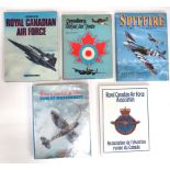 Selection of Canadian Air Force Booksconsisting The Royal Canadian Air Force At War 1939-1945 by