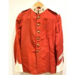 Worcestershire Regiment Other Rank’s Issue Scarlet Tunic.A good post 1902 Other Rank’s scarlet