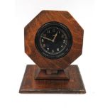 WW2 1941 RAF 8 Day Aircraft Clockblack casing with lower side winder. The face marked “MKIID 6A/