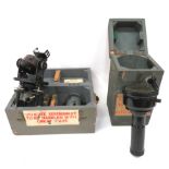 Two WW2 RAF Compassconsisting Astro Compass MKII Ref No “6A/11740”. Complete in its wooden transit