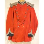 Mid 19th Century Leicestershire Yeomanry Victorian Officer’s TunicA very rare double breasted