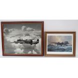 Small Selection of Aviation Photographsconsisting black and white photograph , 20 x 16 inches, of