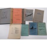 WW2 / Cold War Original RAF Selection of Various Aircraft Pilots Notes Bookletsconsisting Pilots