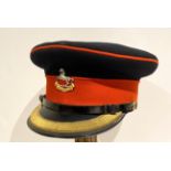 King’s Liverpool Regiment Officer’s Dress Cap.A good clean example, tailored by Herbert Johnson