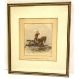 ‘The 4th Royal Irish Dragoon Guards’ Victorian watercolour by Orlando Norrie.A good example