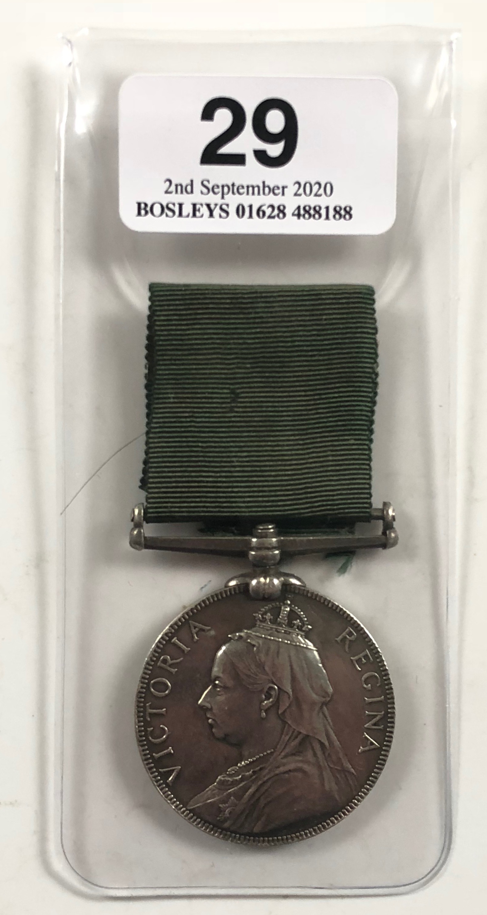 2VB King’s Liverpool Regiment Victorian Officer’s Volunteer Long Service Medal.Awarded to “CAPT &