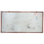 WW2 Period RAF Large Staion Notice Board.This oak frame board with clear burnt stamp AM and crown to