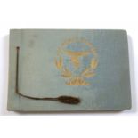 German Third Reich WW2 Luftwaffe Photograph Album.The front is embossed with a Luftwaffe eagle