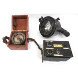 WW2 RAF Medium Landing Compass.A good example retaining original paint work and contained in