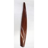 Aircraft Laminated Wooden Propellor BladeThis example is 48 1/2 inch, polished, laminated
