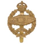 Royal Tank Corps 1924 band beret badge.