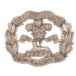 2nd VB South Lancashire Regiment OR’s cap badge circa 1896-1908.