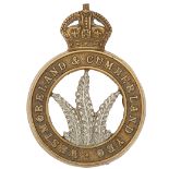 Westmoreland & Cumberland Yeomanry NCO’s arm badge.