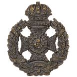 Rifle Brigade Victorian OR's glengarry badge circa 1874-96.