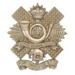 Scottish. 2nd (Glasgow) VB Highland Light Infantry Edwardian OR’s glengarry badge circa 1905-08.