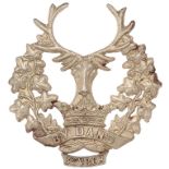 Scottish. 3rd (Buchan) VB Gordon Highlanders post 1884 OR’s glengarry badge.