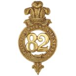 82nd (Prince of Wales’s Vols) Regiment of Foot OR’s Victorian glengarry badge circa 1874-81.