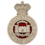 1st VB Dorsetshire Regiment Victorian OR’s glengarry badge circa 1887-1901.