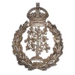 1st (Kiddeminster) VB Worcestershire Regiment Edwardian Officer’s pouch belt plate circa 1901-08.
