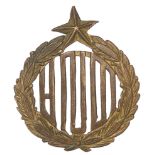 Burma Defence Army scarce WW2 brass cap badge