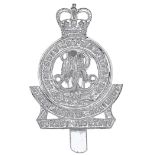 QMR Surrey Yeomanry small anodised beret badge.