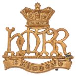 Her Majesty’s Reserve Regiment of Dragoons Boer War cap badge circa 1900-01.