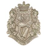 Liverpool Irish Volunteers post 1888 Victorian Sergeant’s pouch belt plate.