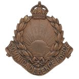 Dominica Defence Force OR’s cap badge