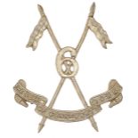 Indian Army. 6th Duke of Connaught’s Own Lancers post 1922 helmet badge.