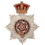 Hampshire Regiment Victorian Officer’s forage cap badge.