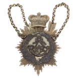 South Africa. Cape Mounted Rifles Victorian Officer’s pouch belt plate